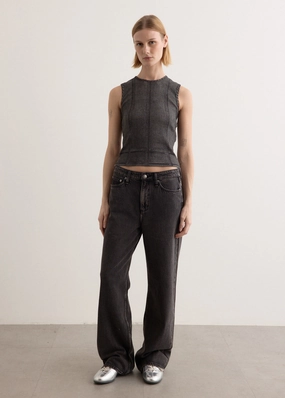 Featherweight Logan Jeans Beach Day Sustainable Street Style