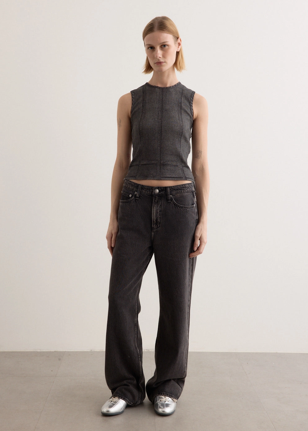 Featherweight Logan Jeans Beach Day Sustainable Street Style