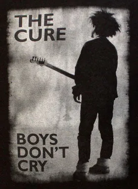 Drop Shoulder Cut Chic Fashion CURE BOYS DONT CRY TEE