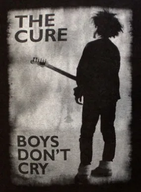 Drop Shoulder Cut Chic Fashion CURE BOYS DONT CRY TEE