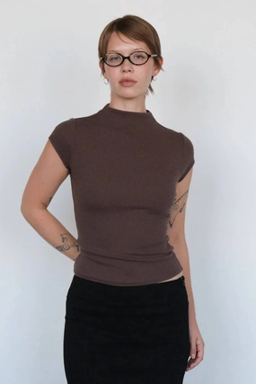 Easy Style wrinkle free finish Gem Tee