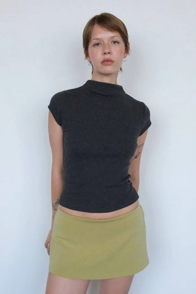 Gem Tee Flexible Material Two Tone Texture Effect