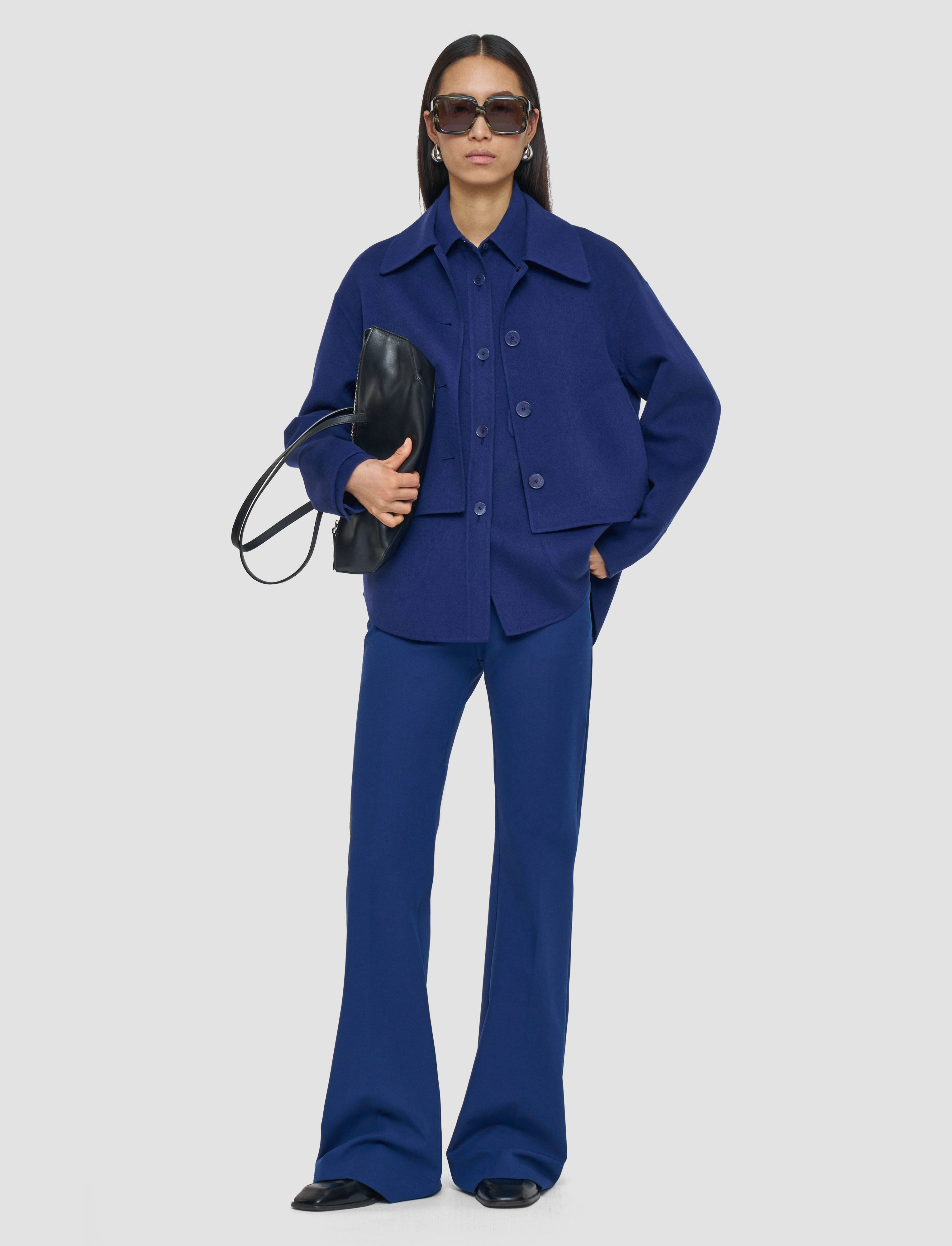 Pullover Trail Layer Gerrard Light Double Face Wool Jacket