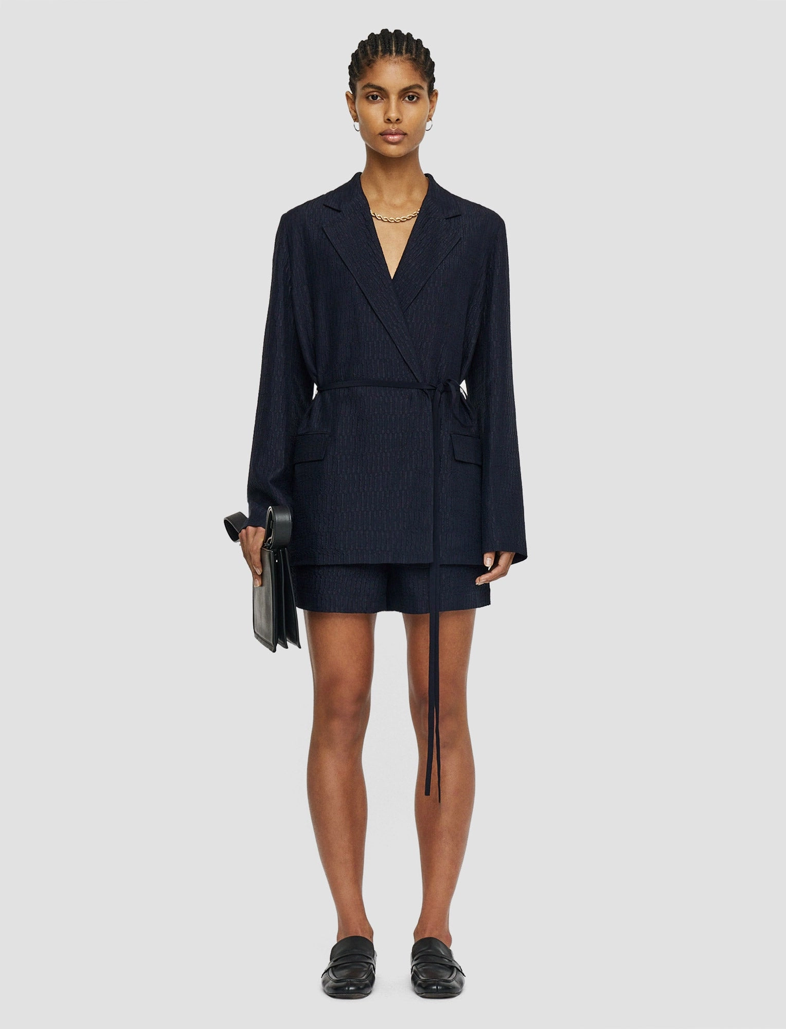 Light Fit suitable for runway events Gibellina Amelot Jacket