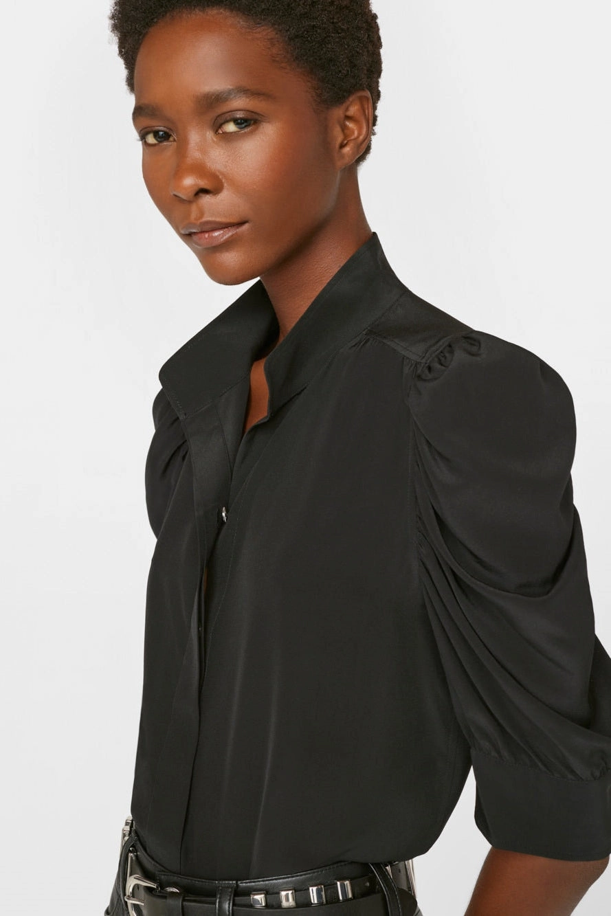 Vintage Hoodie FlatlockSeamTechnique Gillian Top