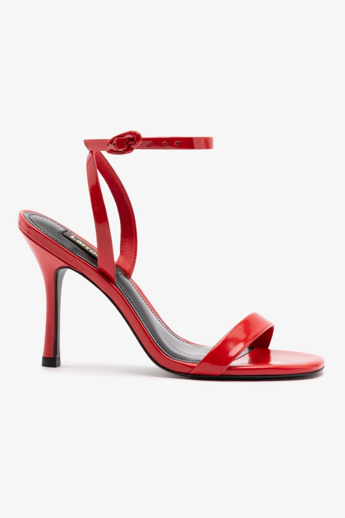Street Day Veronina Sandal In Scarlet Patent Leather