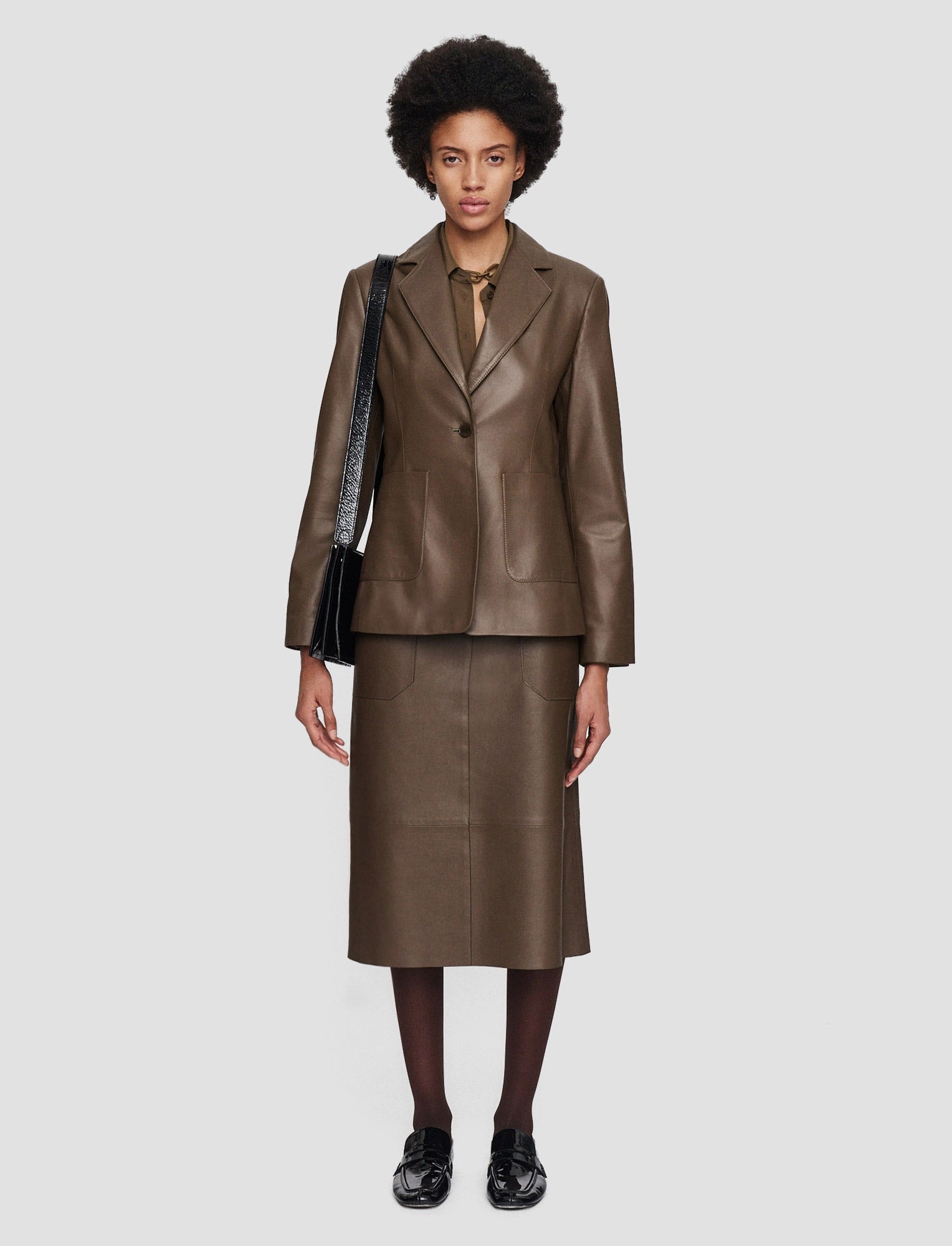 Eco friendly materials Glenview Nappa Leather Jacket