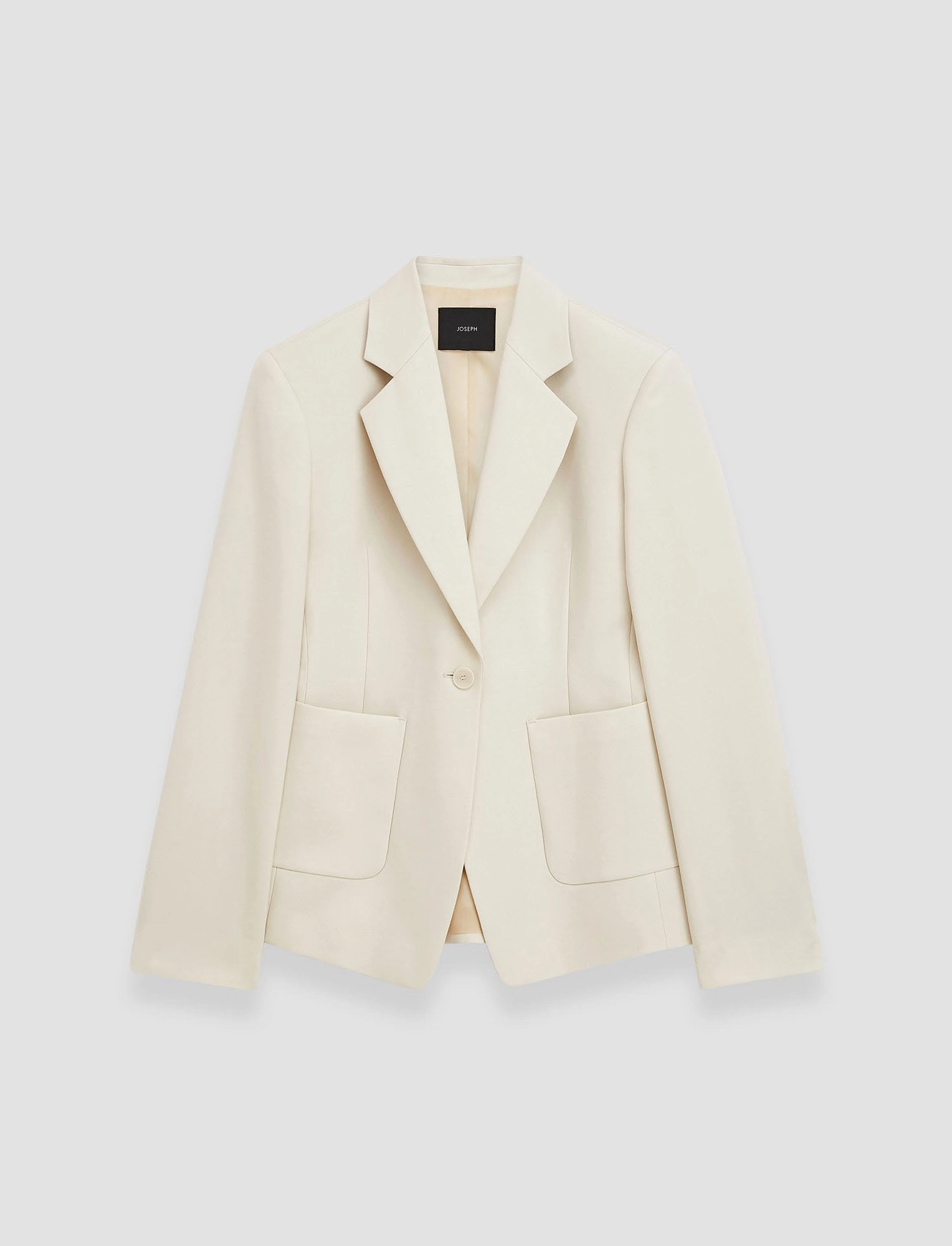 Glenview Tailoring Wool Stretch Jacket clean design YKK Zipper Hardware