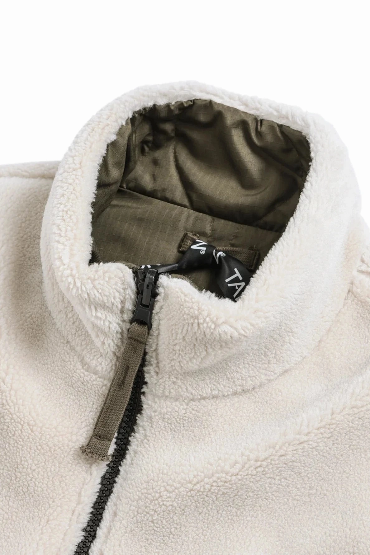 Military Reversible Hi-Neck Down Vest Clue