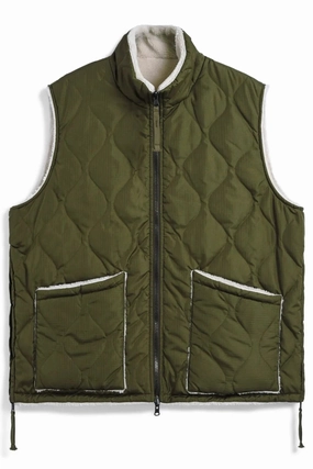 Military Reversible Hi-Neck Down Vest size - inclusive