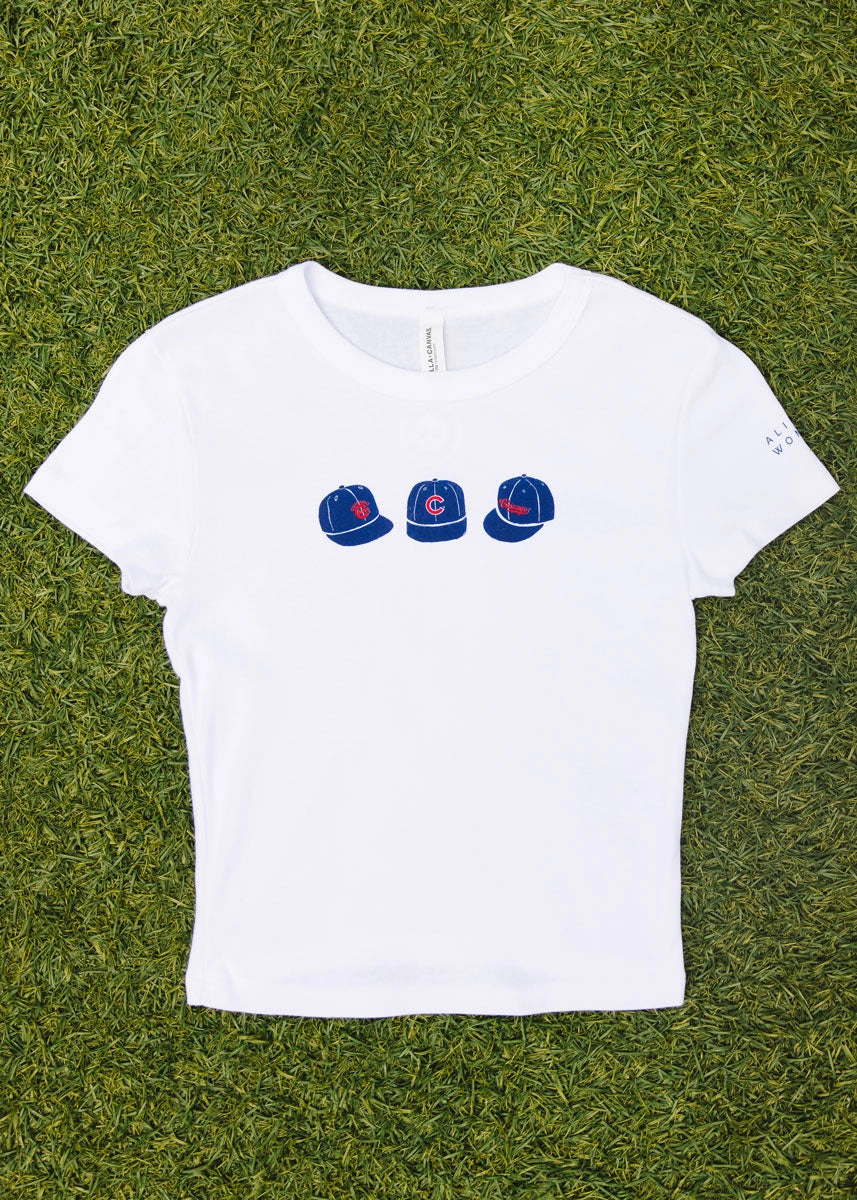 Airflow Ventilation ReinforcedShoulderConstruction Go Cubs Go Baby Tee