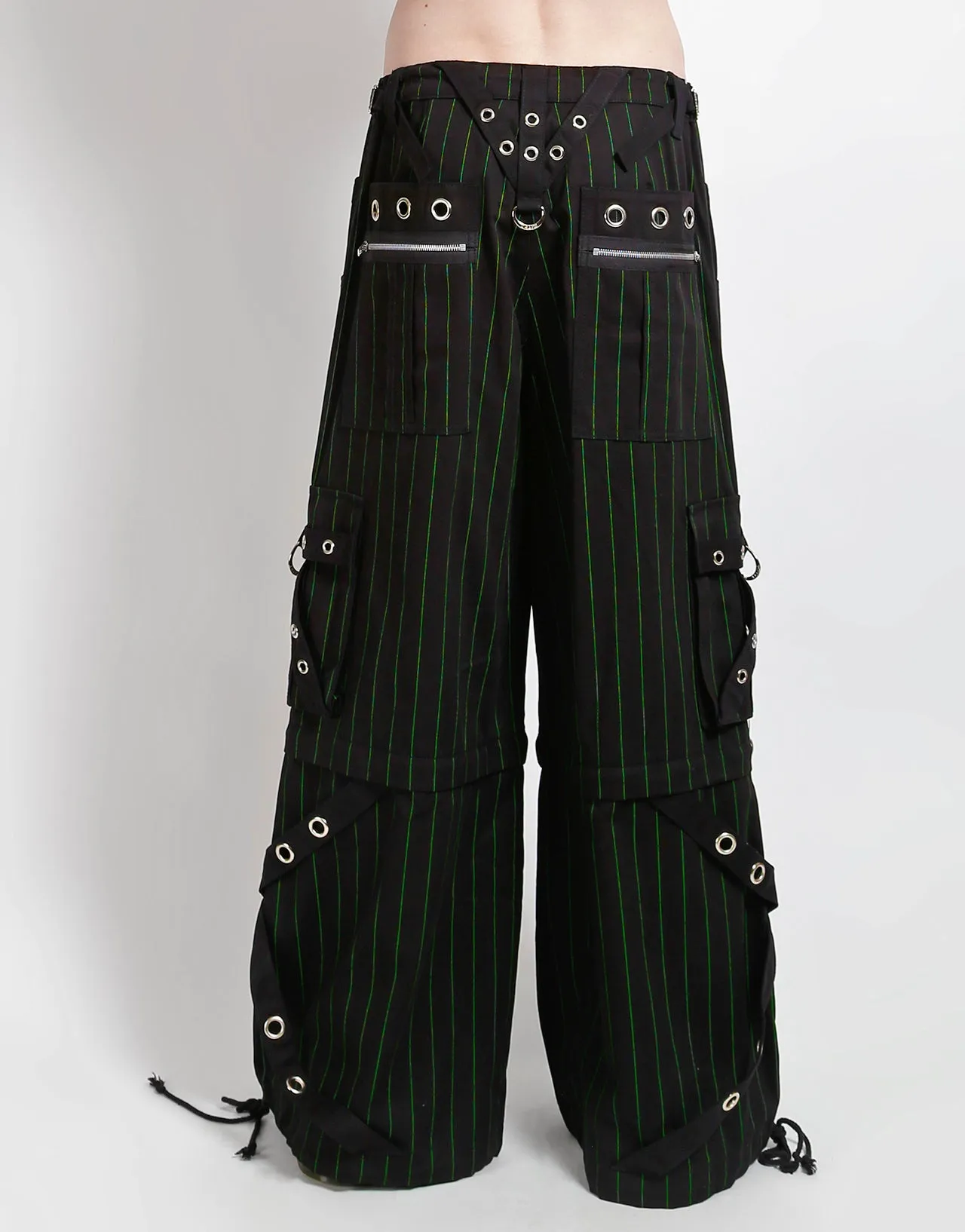 GODFATHER CHAIN PANT GREEN STRIPE Movement Ease