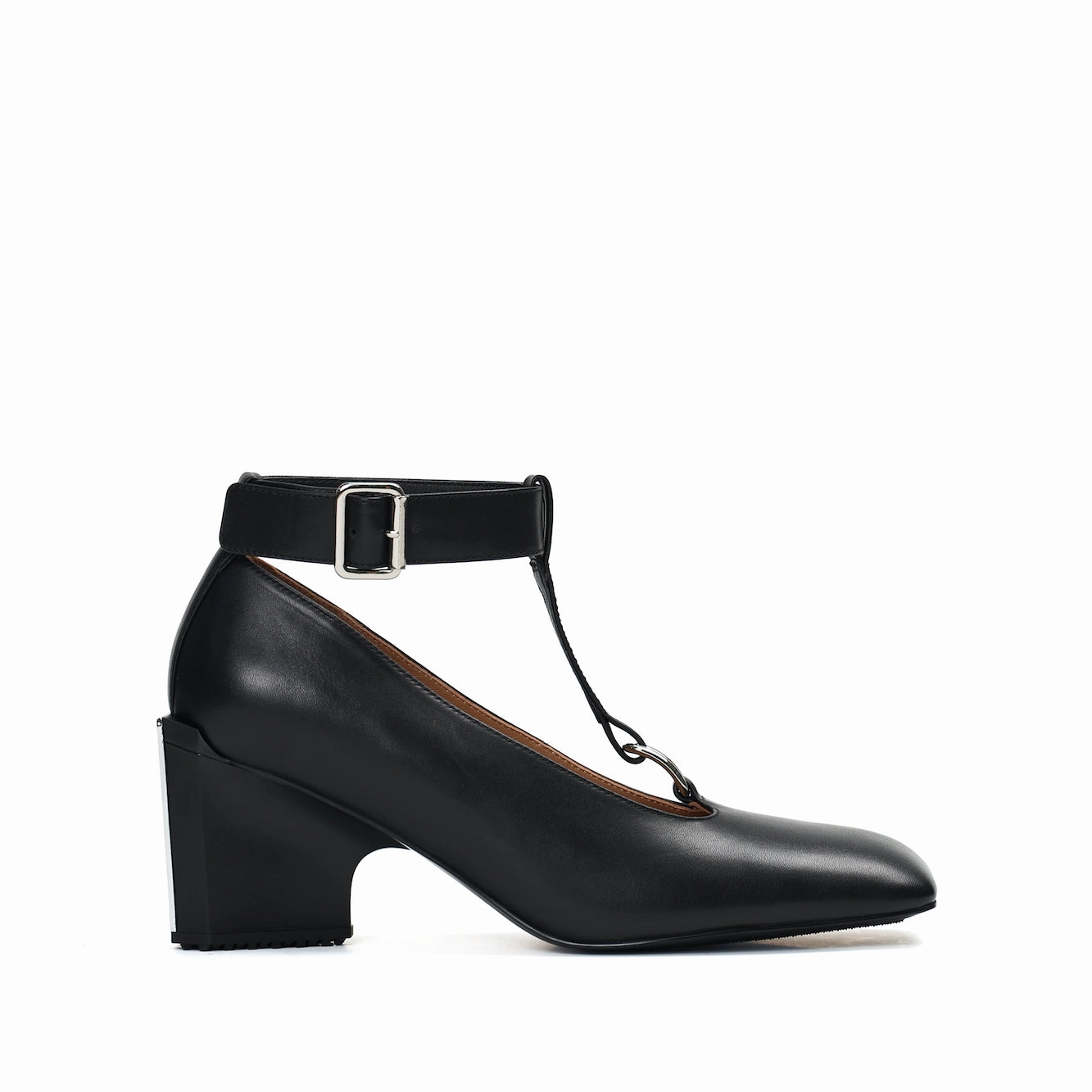 Pointed Sandals Contemporary Style MIRROR THEA BLACK