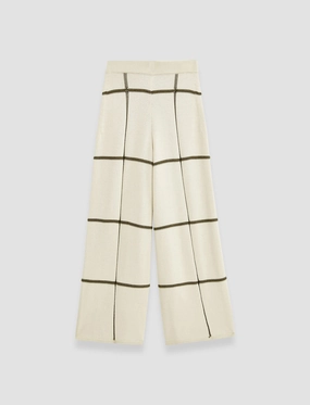 Unisex Fit Classic Comfort Grid Cotton Silk Culottes