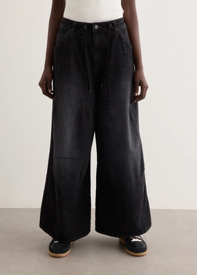 Lockstitch Construction Modern Attire H.D. Buggy Jean Pants