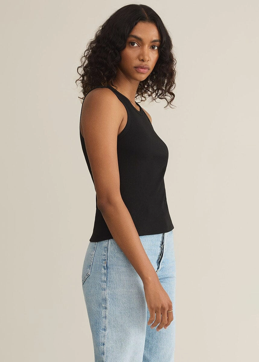 Hadley Tank - Black Brushed Inner Layer Neutral Tone Palette
