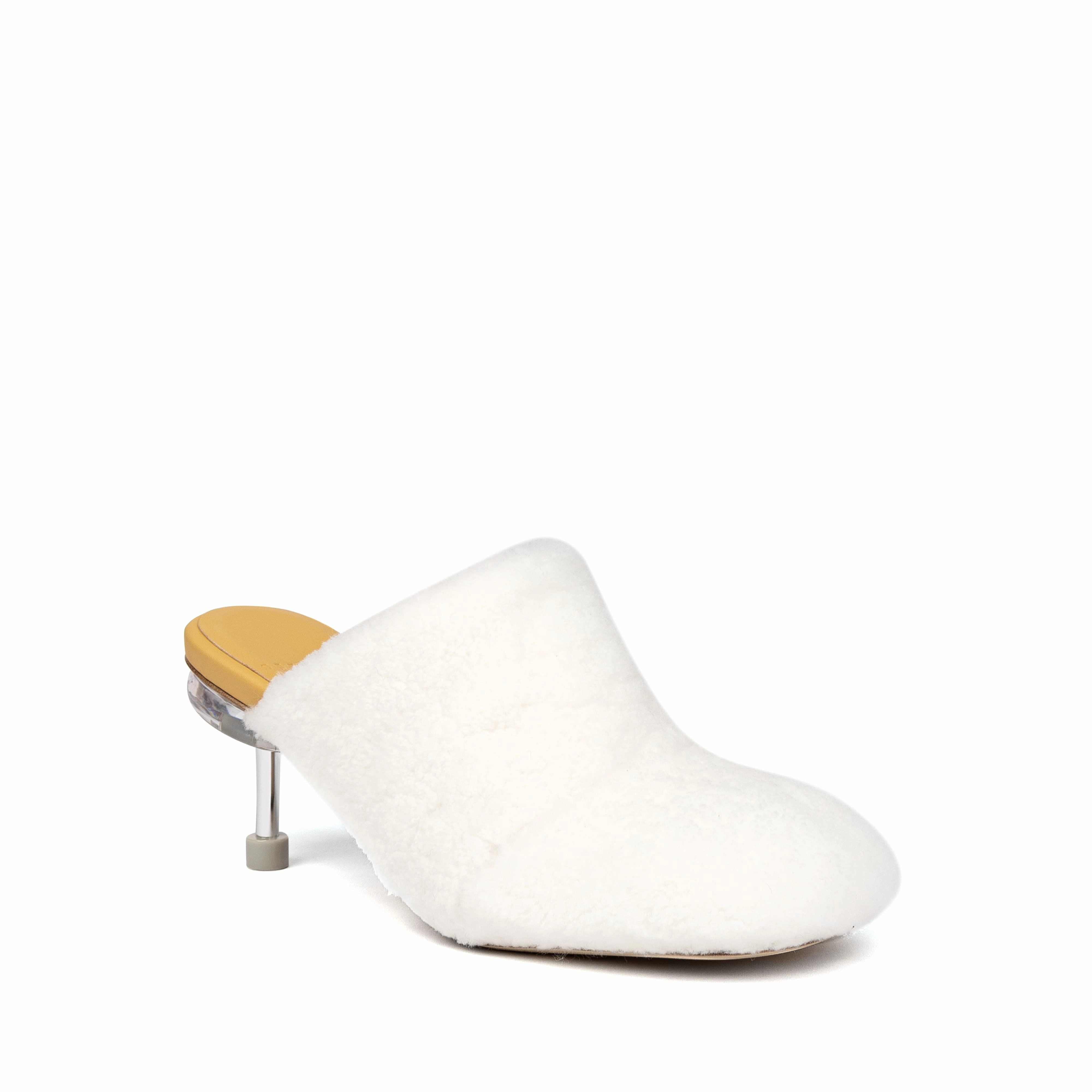 Stylish Booties London Chic OSHA BUBBLE MID IVORY