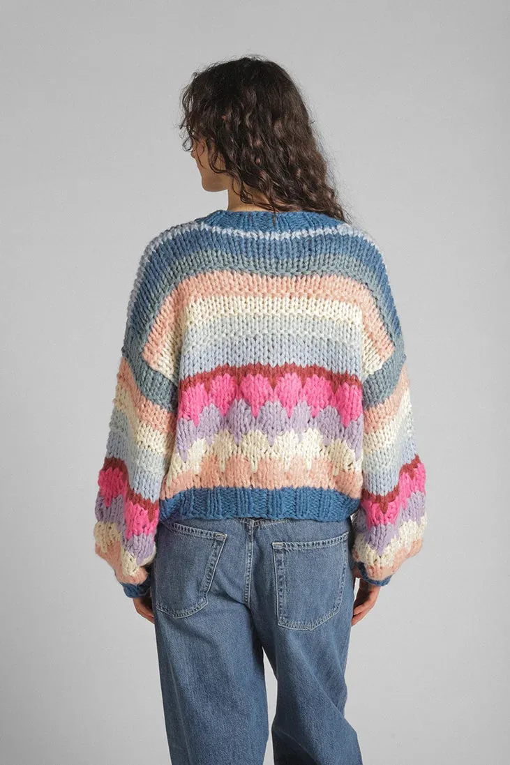 Soft Warmth Soft And Comfortable Hannah Handmade Crewneck Pullover