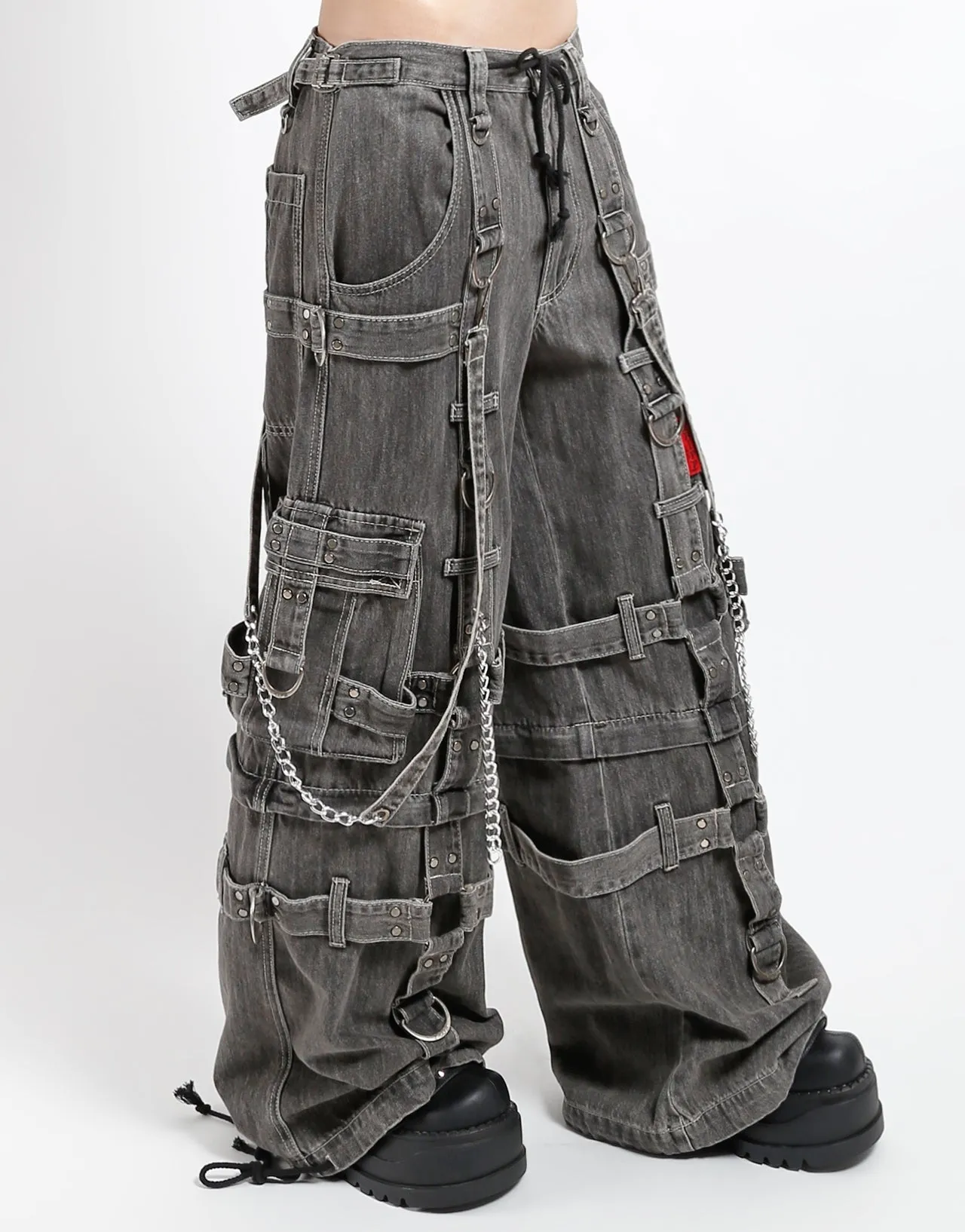 Flexibility Built-In Ultra Soft Inner Layer HARNESS DARK STREET PANT BLACK DENIM