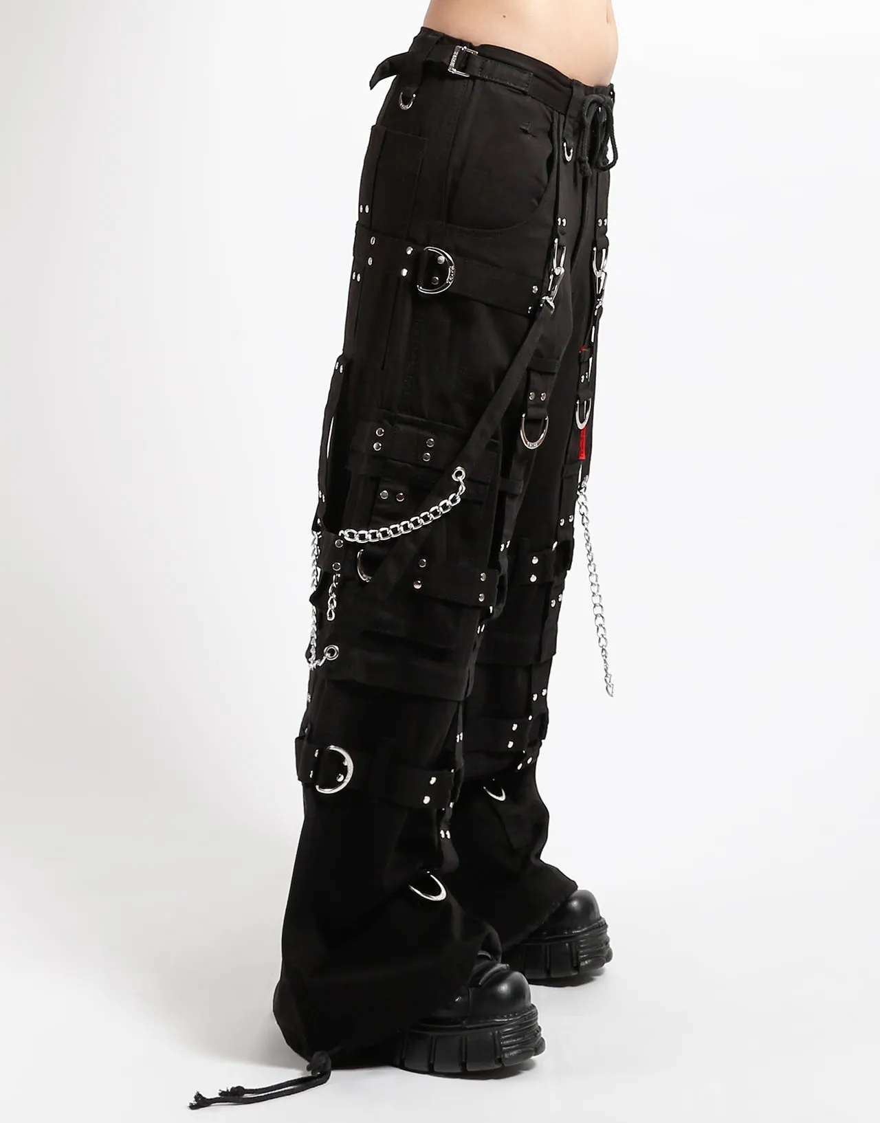 Reinforced Knees CompressionFitFabric HARNESS DARK STREET PANT