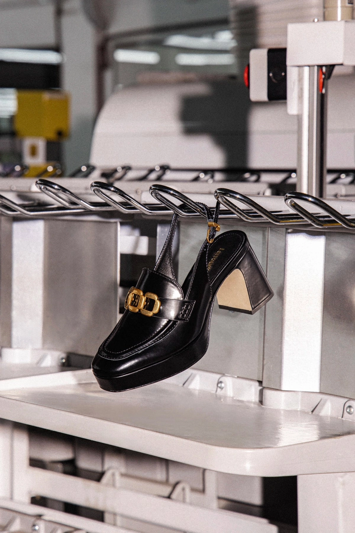 Harrington Loafer Low In Black Box Leather Lifestyle Ready Low Effort