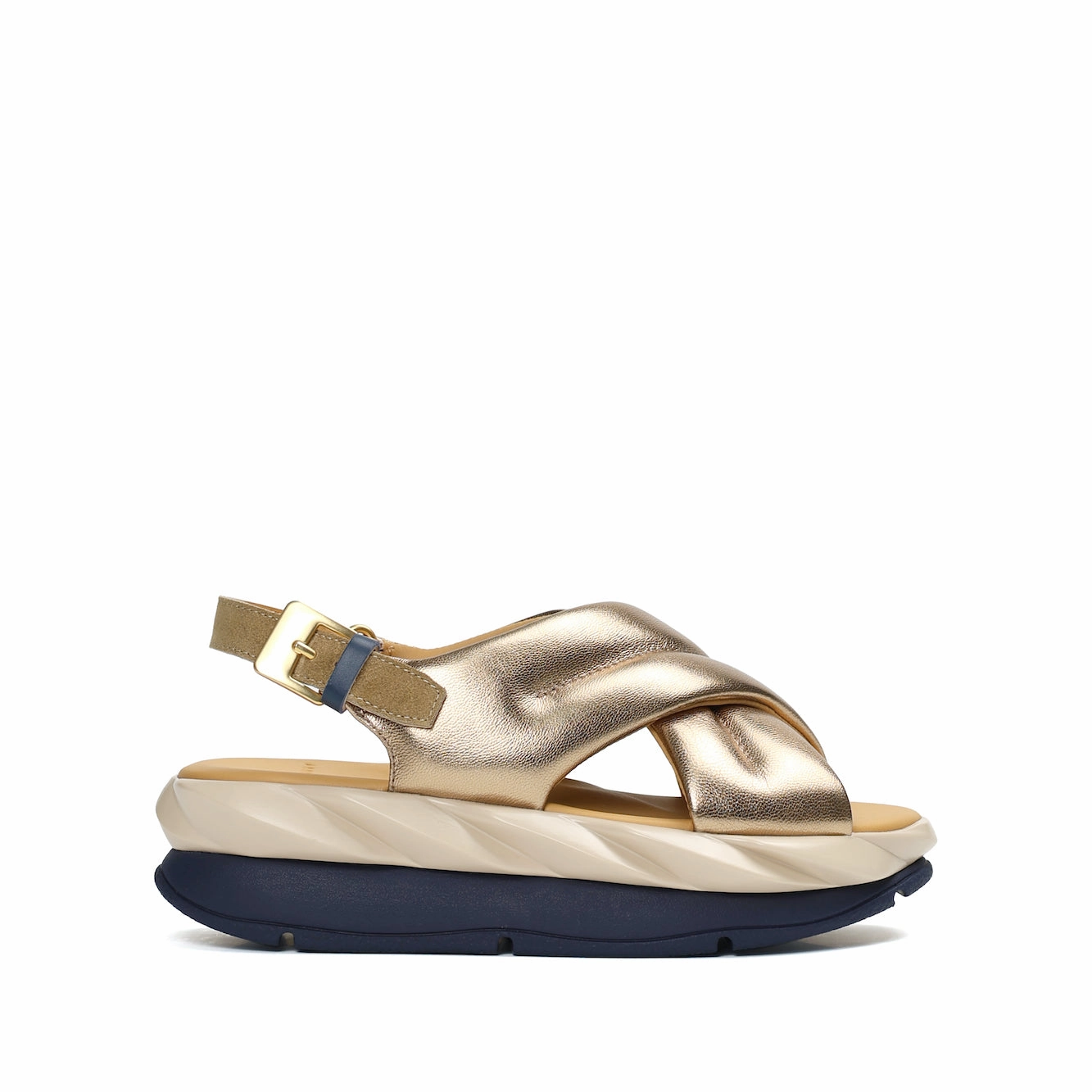Supportive Outdoor Footwear MELLOW MOA BRASS