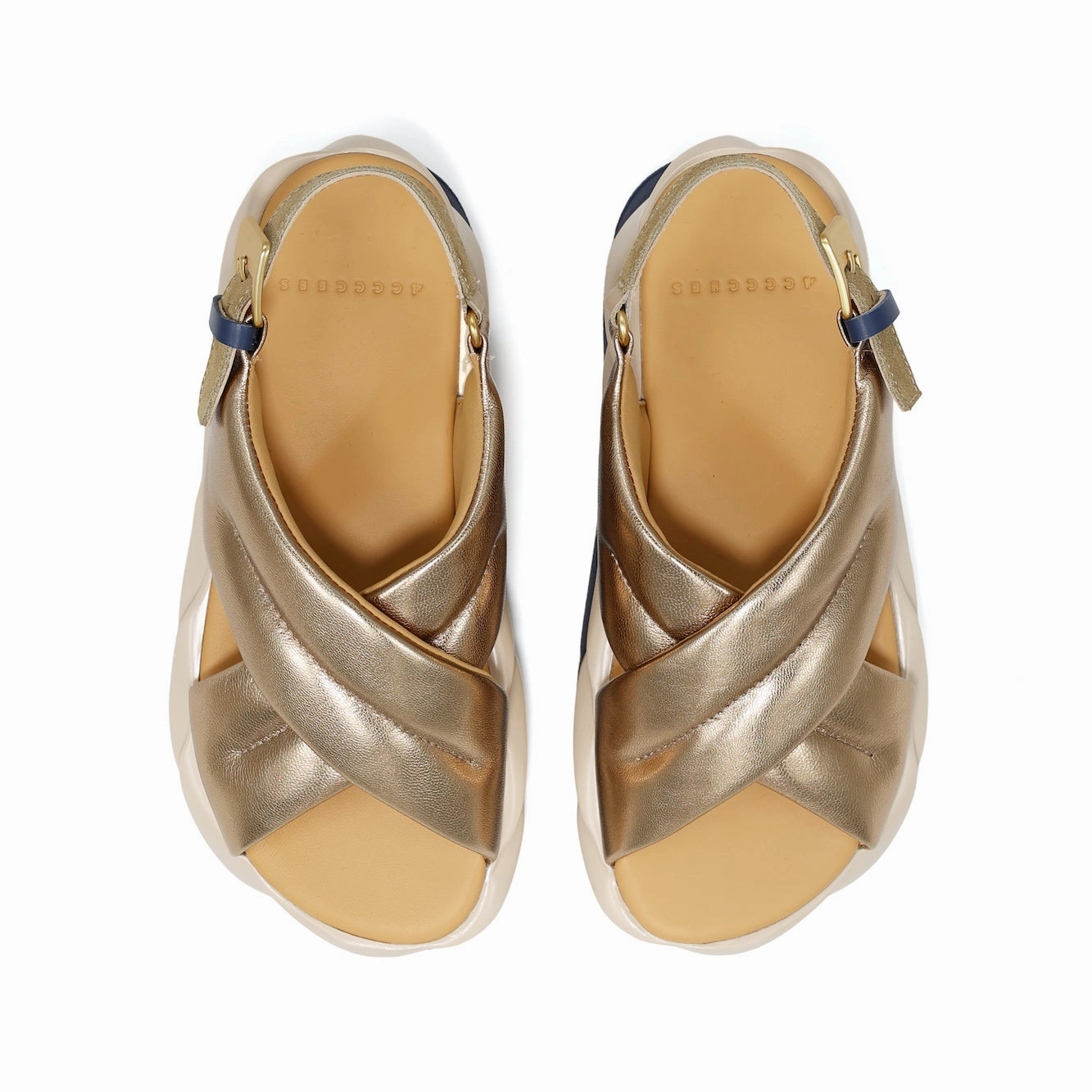 Embellished Sandal Buckles MELLOW MOA BRASS