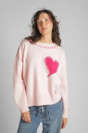 Heart Eco Pullover V neck