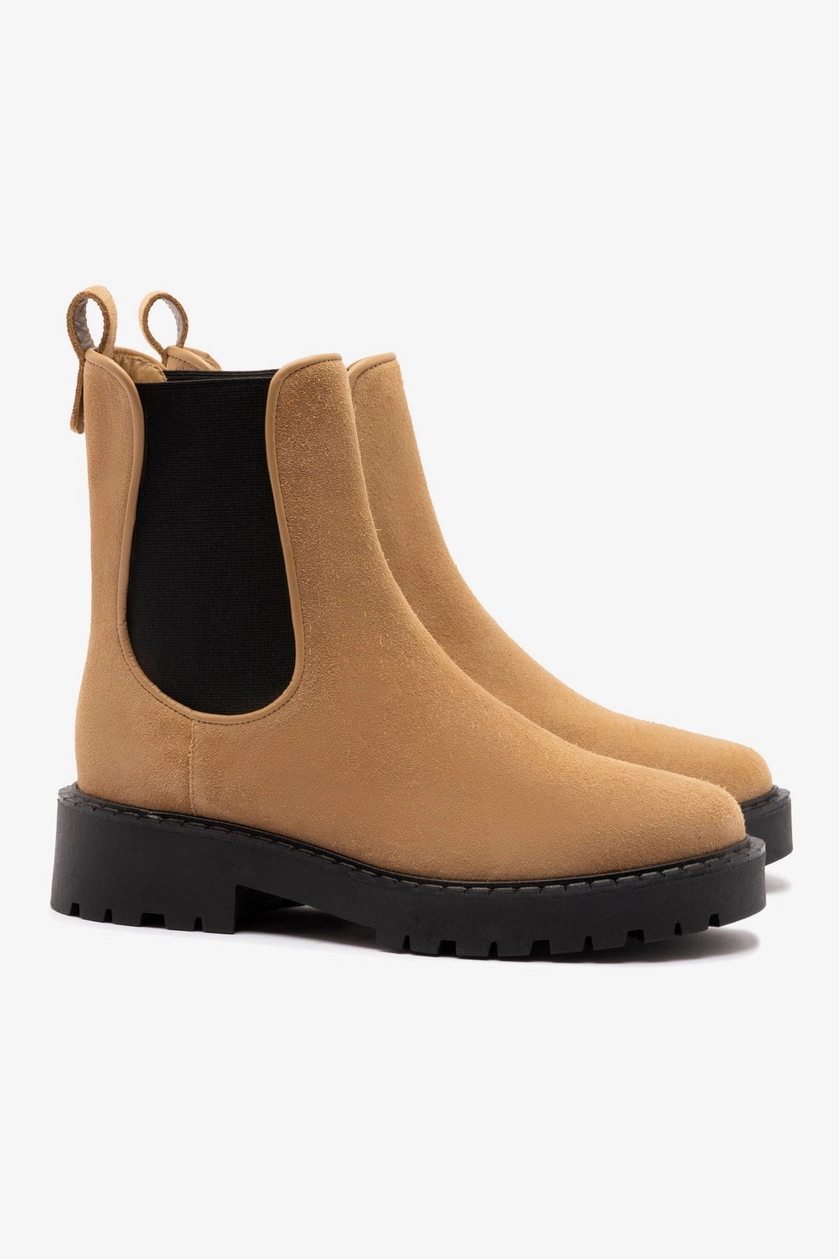 Heat resistant Sancha Boot In Peanut Suede