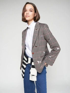 DOG HOUNDSTOOTH BLAZER Friendship