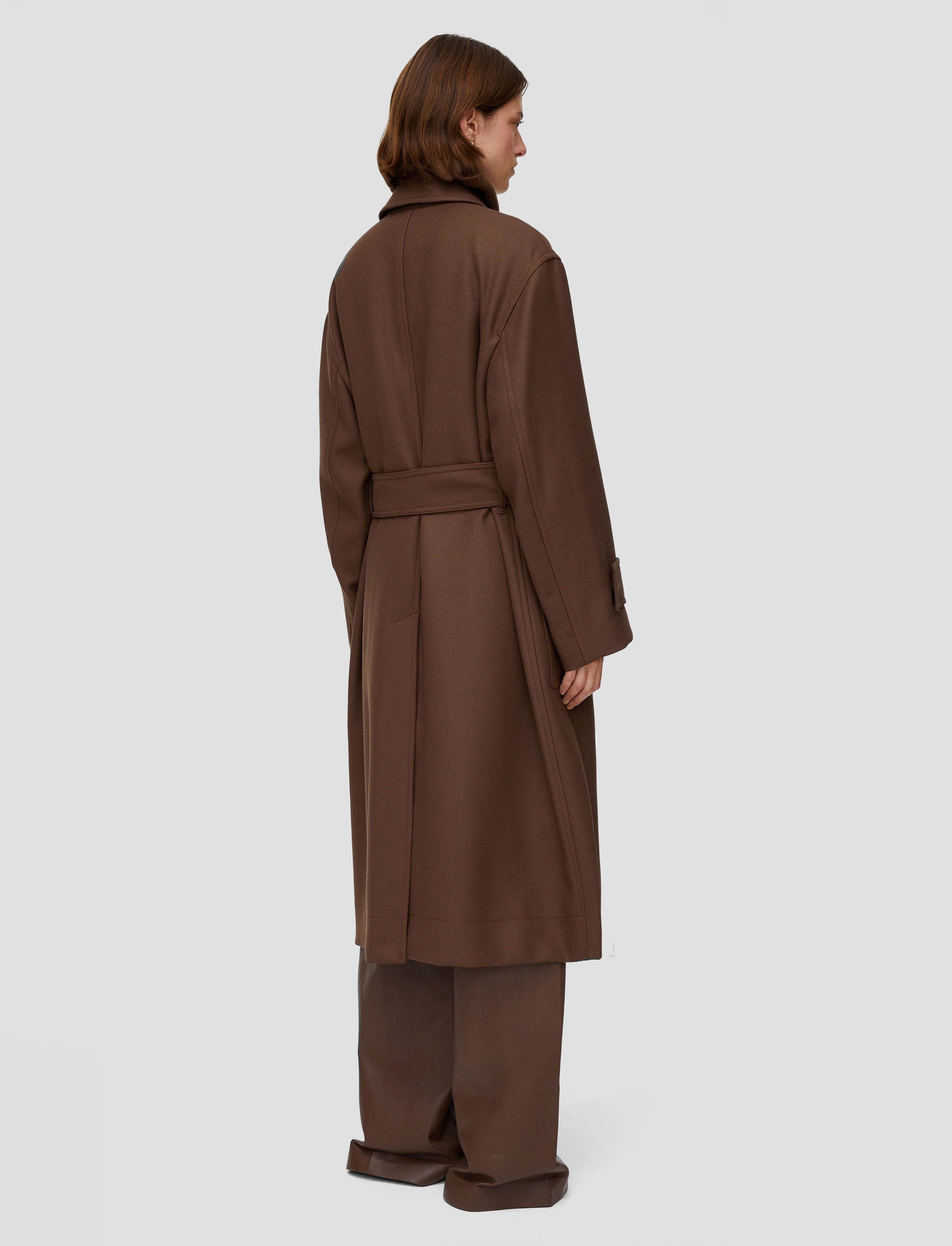 Heritage Wool Louise Coat Softshell Material