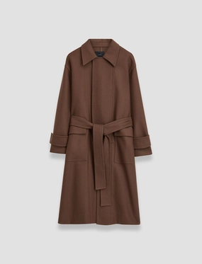 Heritage Wool Louise Coat Functional Zip Detail LightweightInsulation