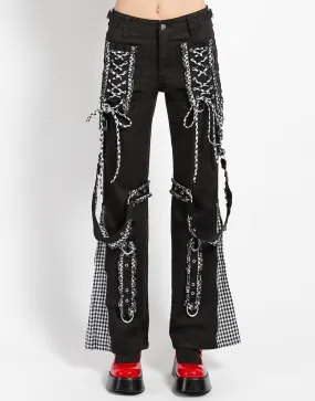 BO PEEP DARK STREET PANT WHITE Smooth Texture Classic Design