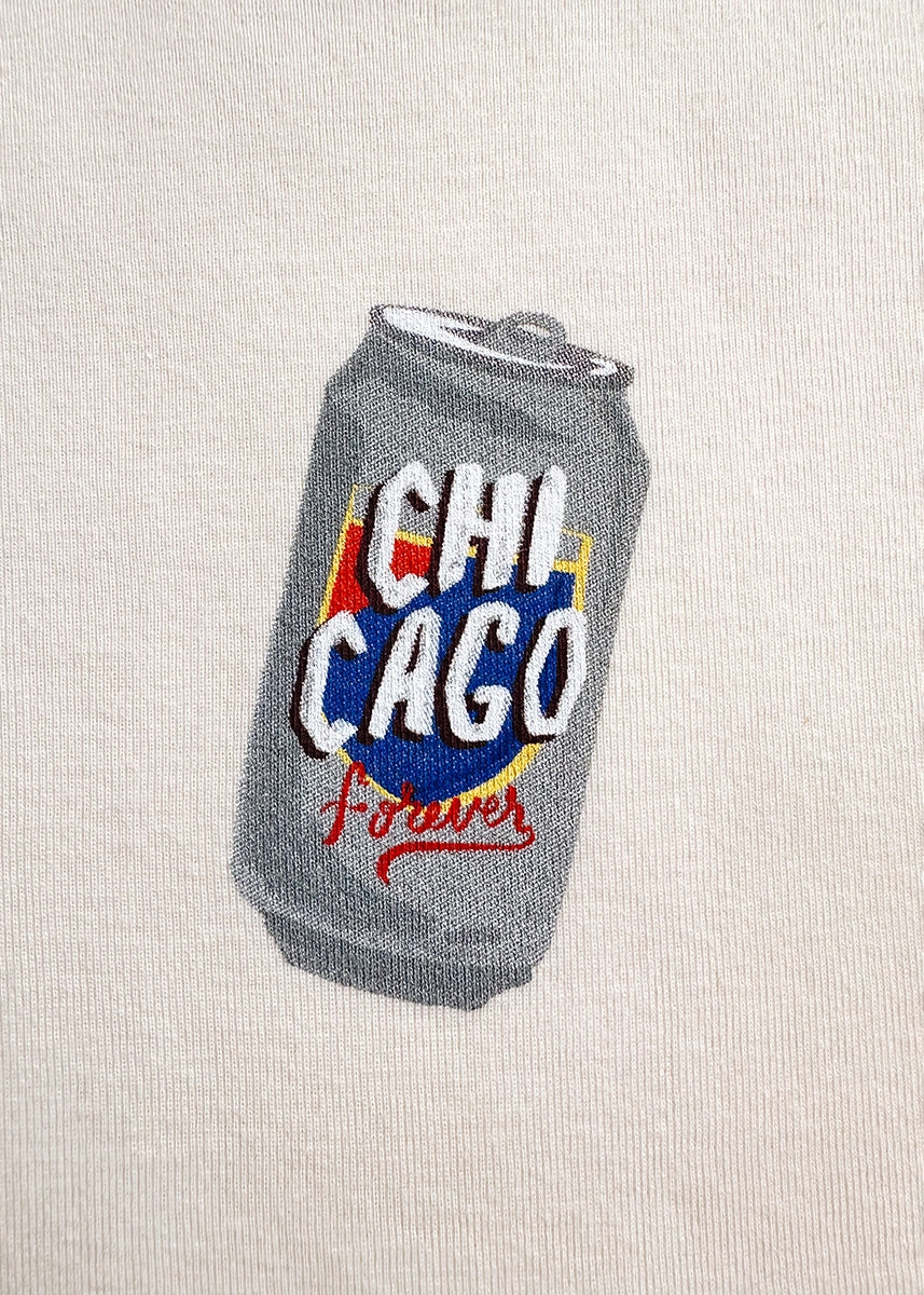 Beer Me Chicago Baby Tee EcoFriendlyDye StainRepellentCoating