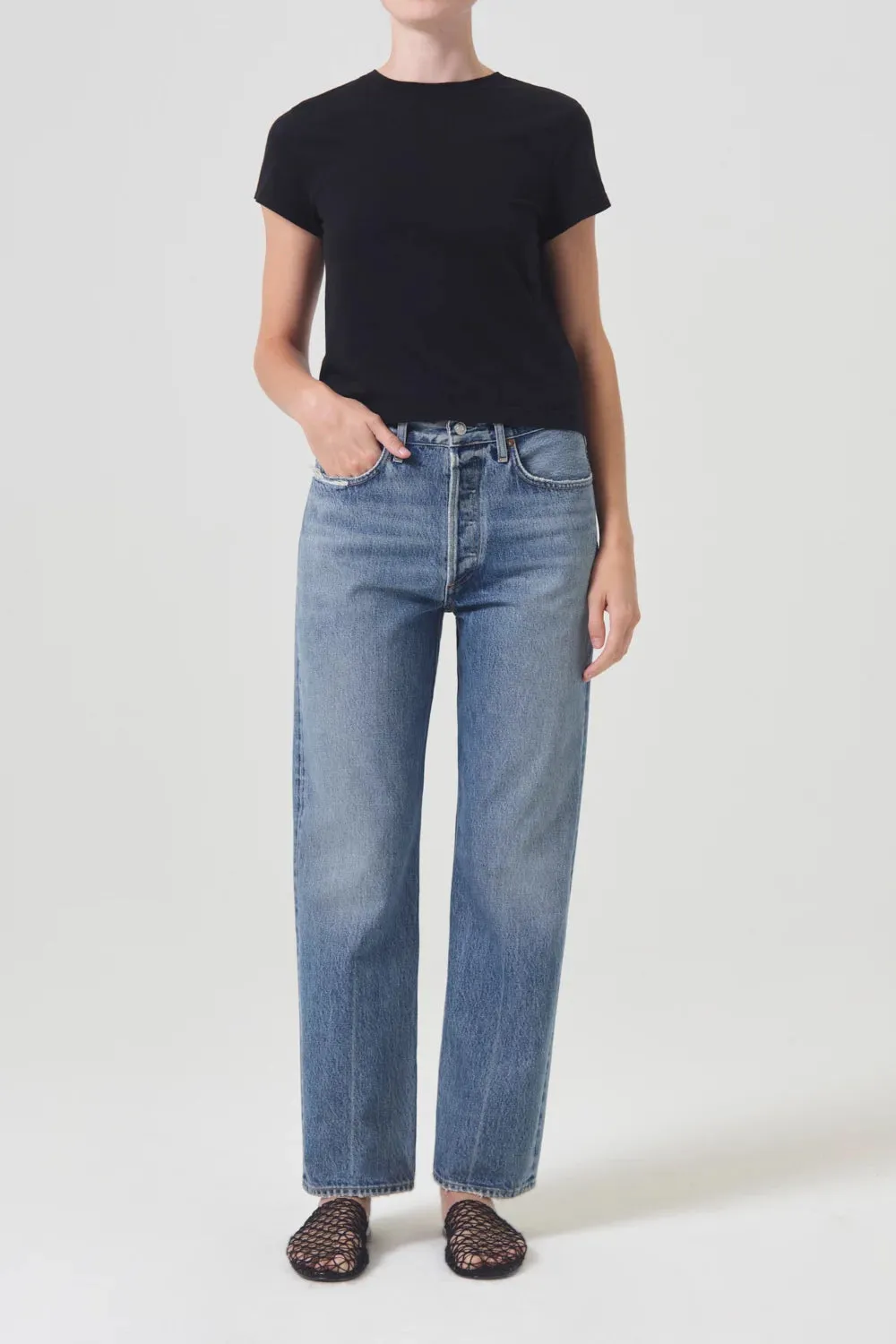 Seasonal Comfort Easy-Going Style Adine Shrunken Tee