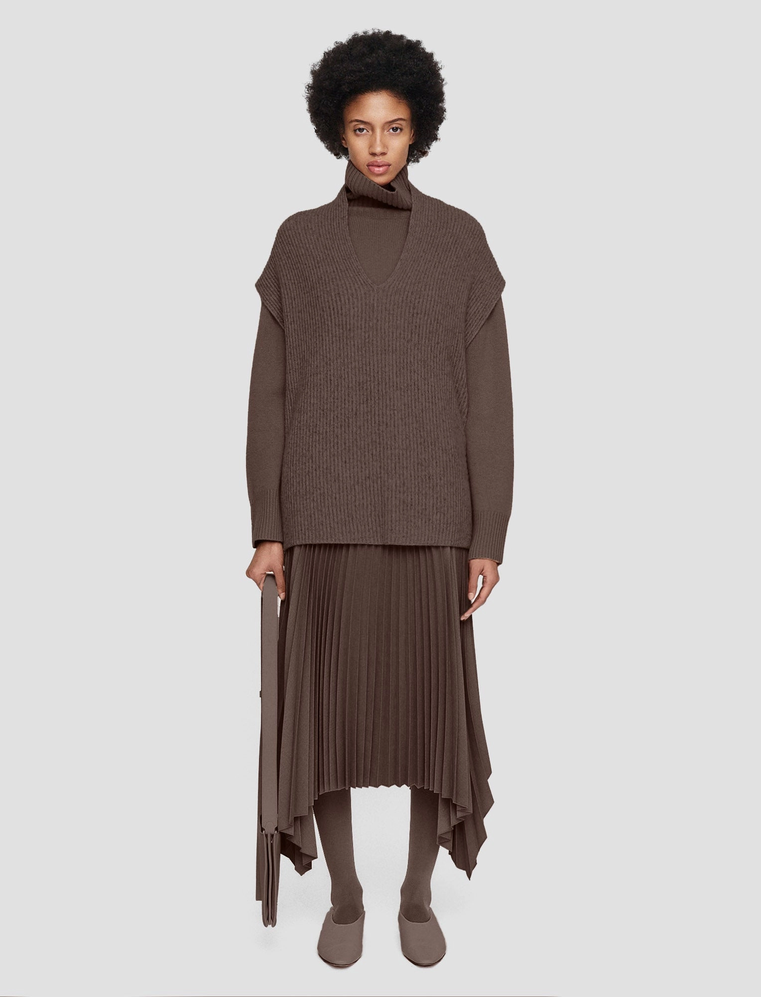 Luxe Cashmere Vest Breathable Liner Integration