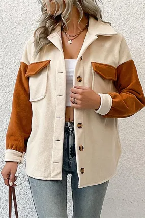 BUTTON DOWN LAPEL JACKET WITH POCKETS Low Profile Stitching ReflectiveTrims