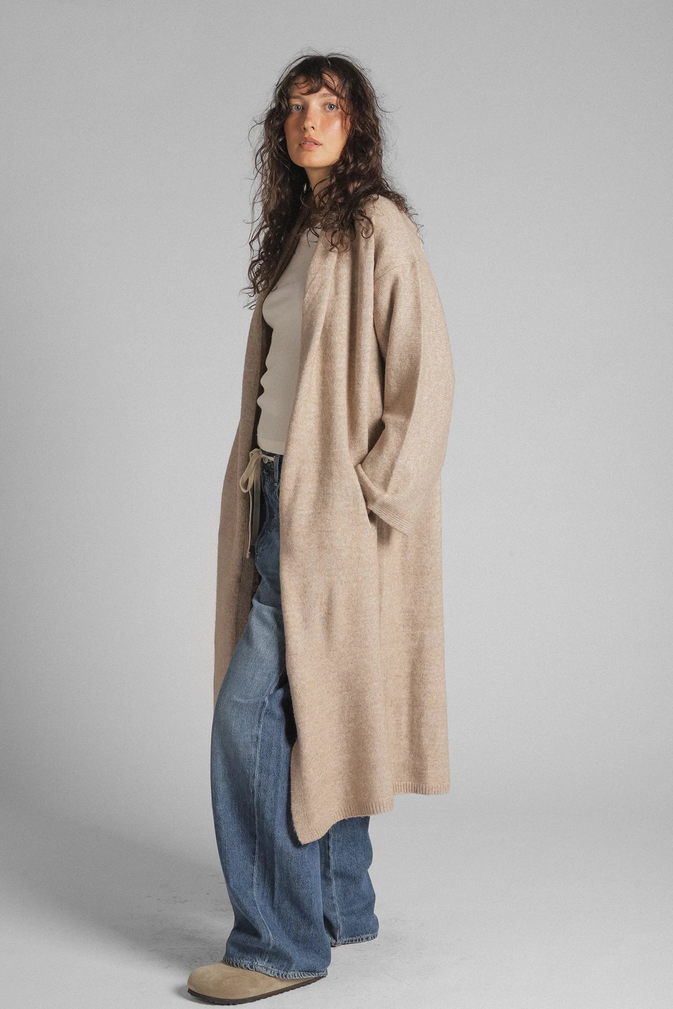 Hugh Shawl Collar Coat Mesh Backed Hood Help