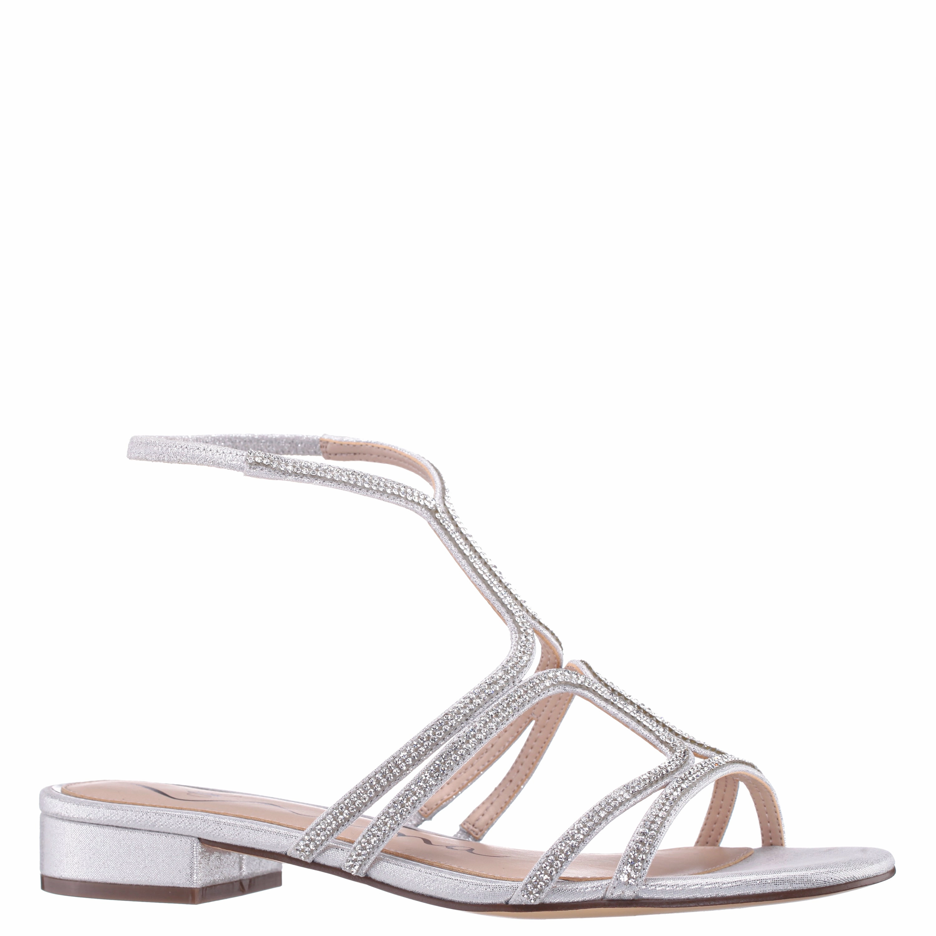 SHARYN-SILVER Flexible Sandals Easy Go