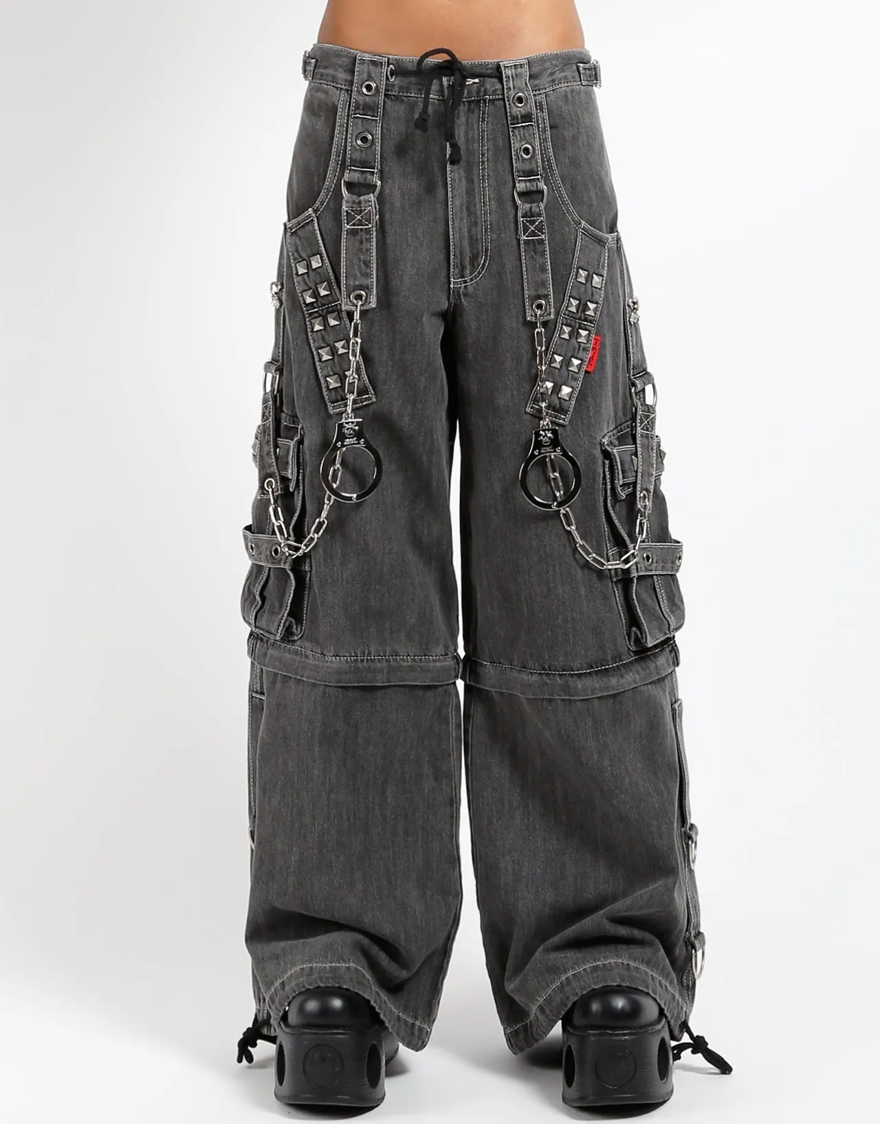 Stretchable LOCK UP PANT LIGHT BLACK DENIM