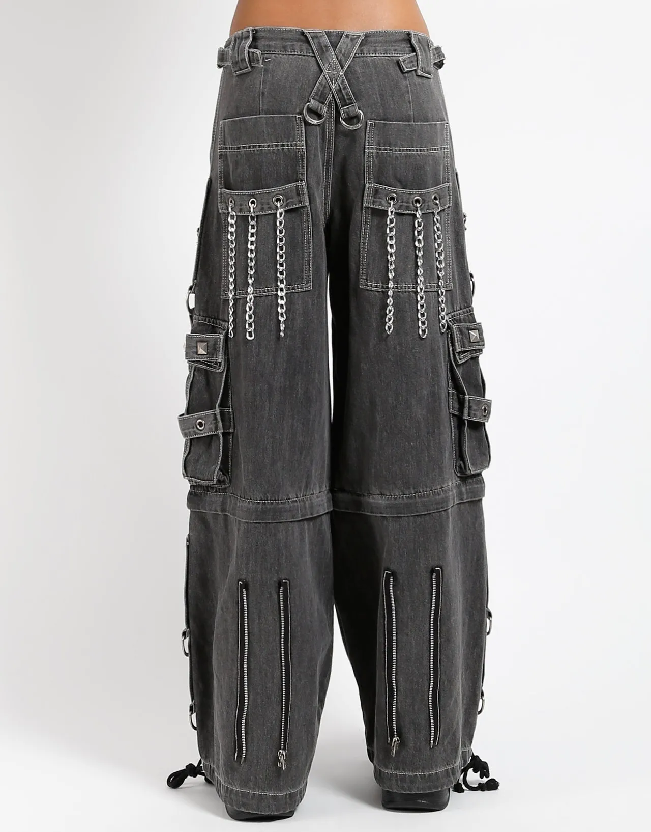 LOCK UP PANT LIGHT BLACK DENIM Seamless Comfort Curved Waistline