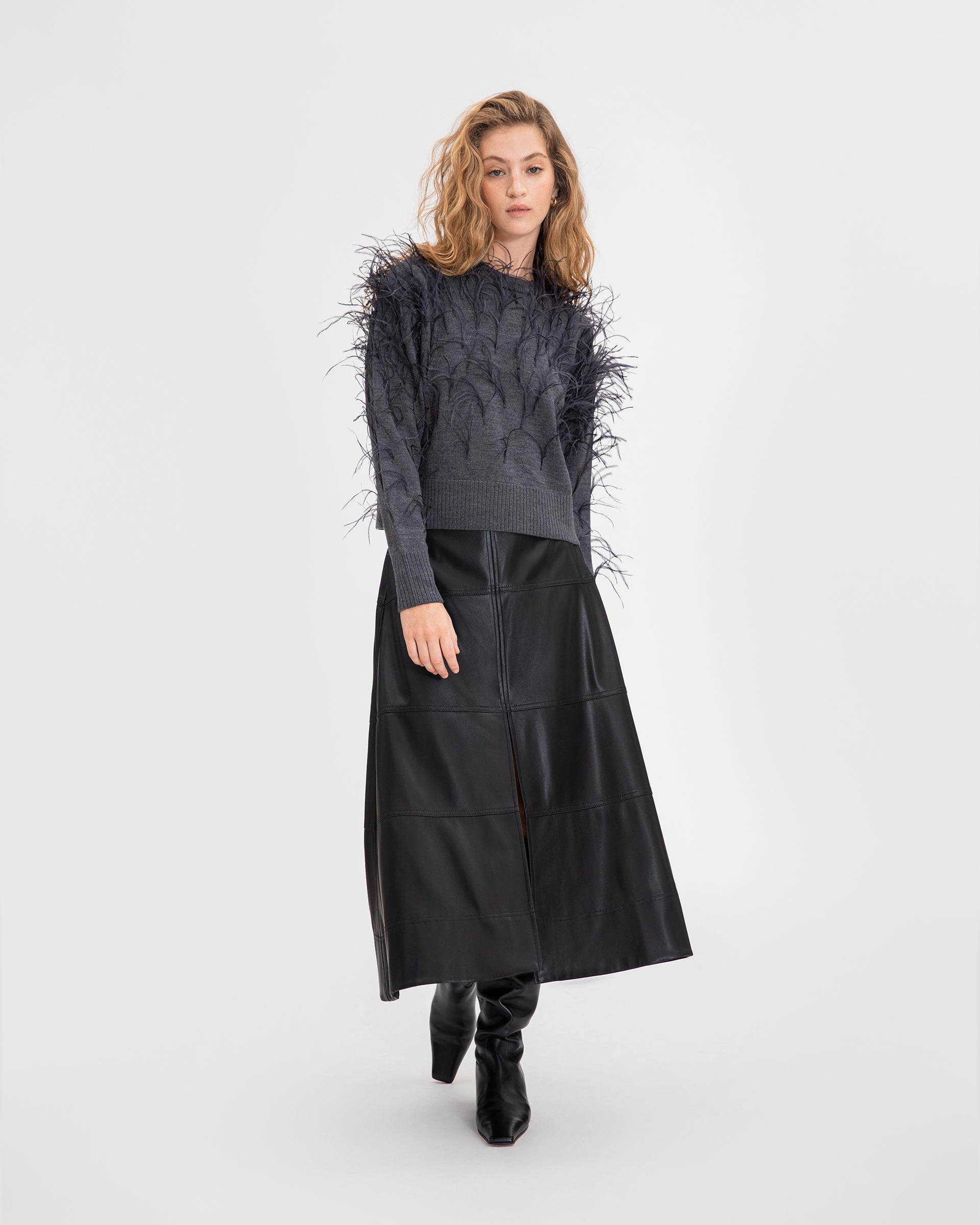 Lexia Sweater Four Way Stretch Design Travel Ready