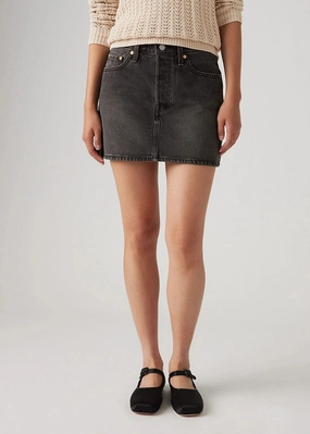 Icon Jean Skirt - Dark Mirror High Density Weave HeatRegulating