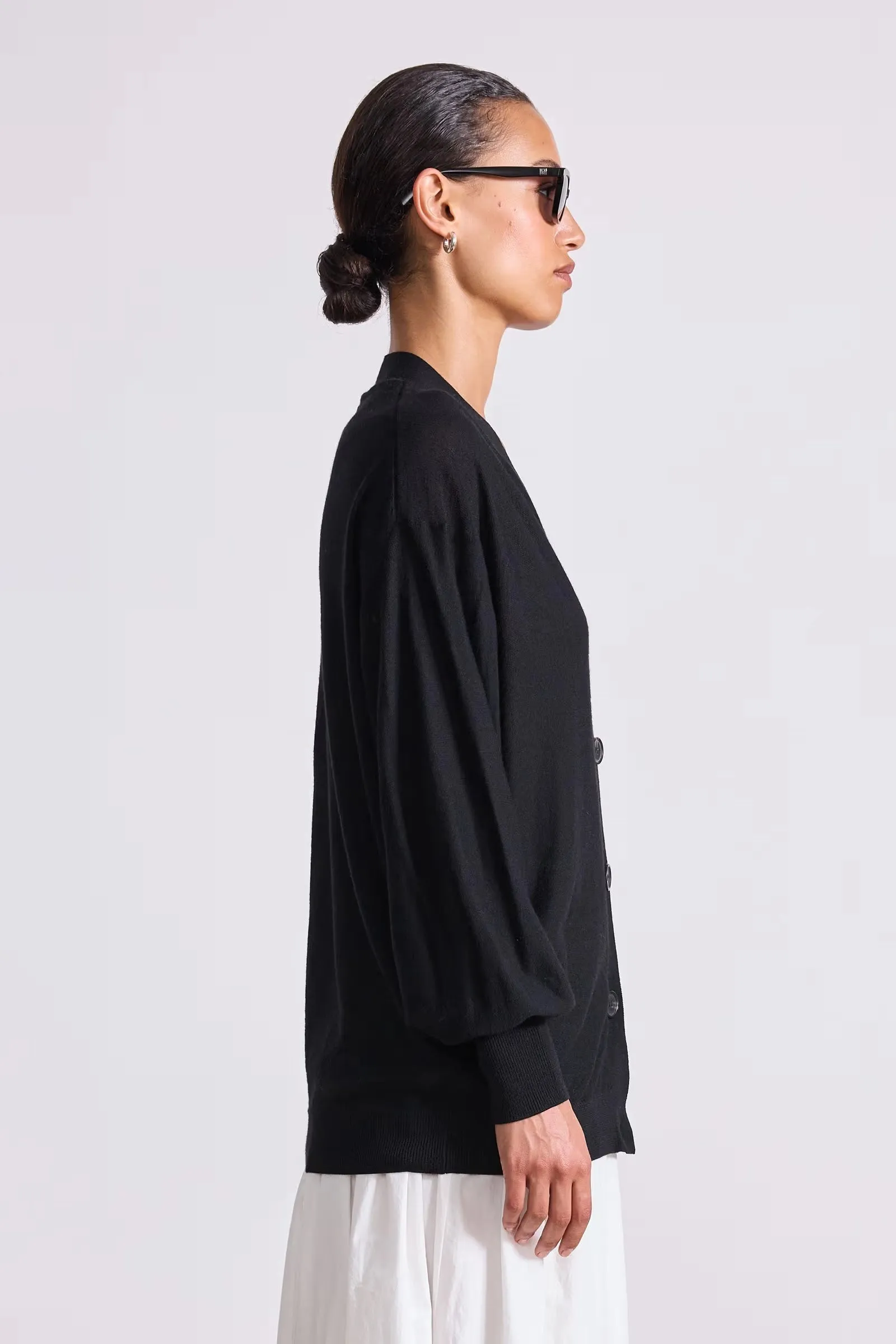 Drippy Tissue Cardigan Classic Winter