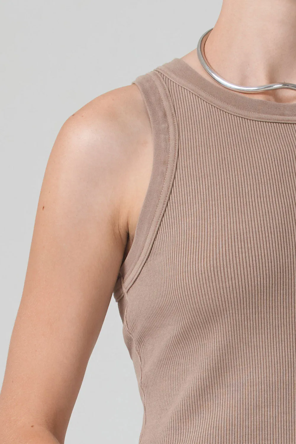 Isabel Rib Tank Luxury clothing Perfect Comfort Wear