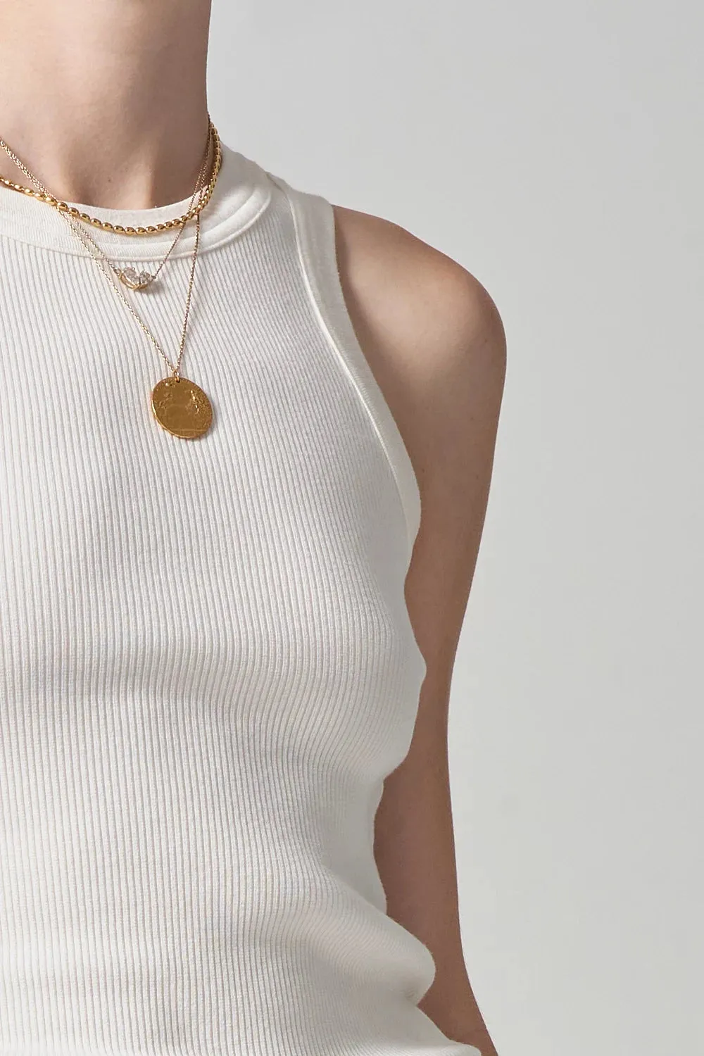 Isabel Rib Tank Practical Wear Smooth Finish