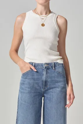 High Density Cotton Isabel Rib Tank