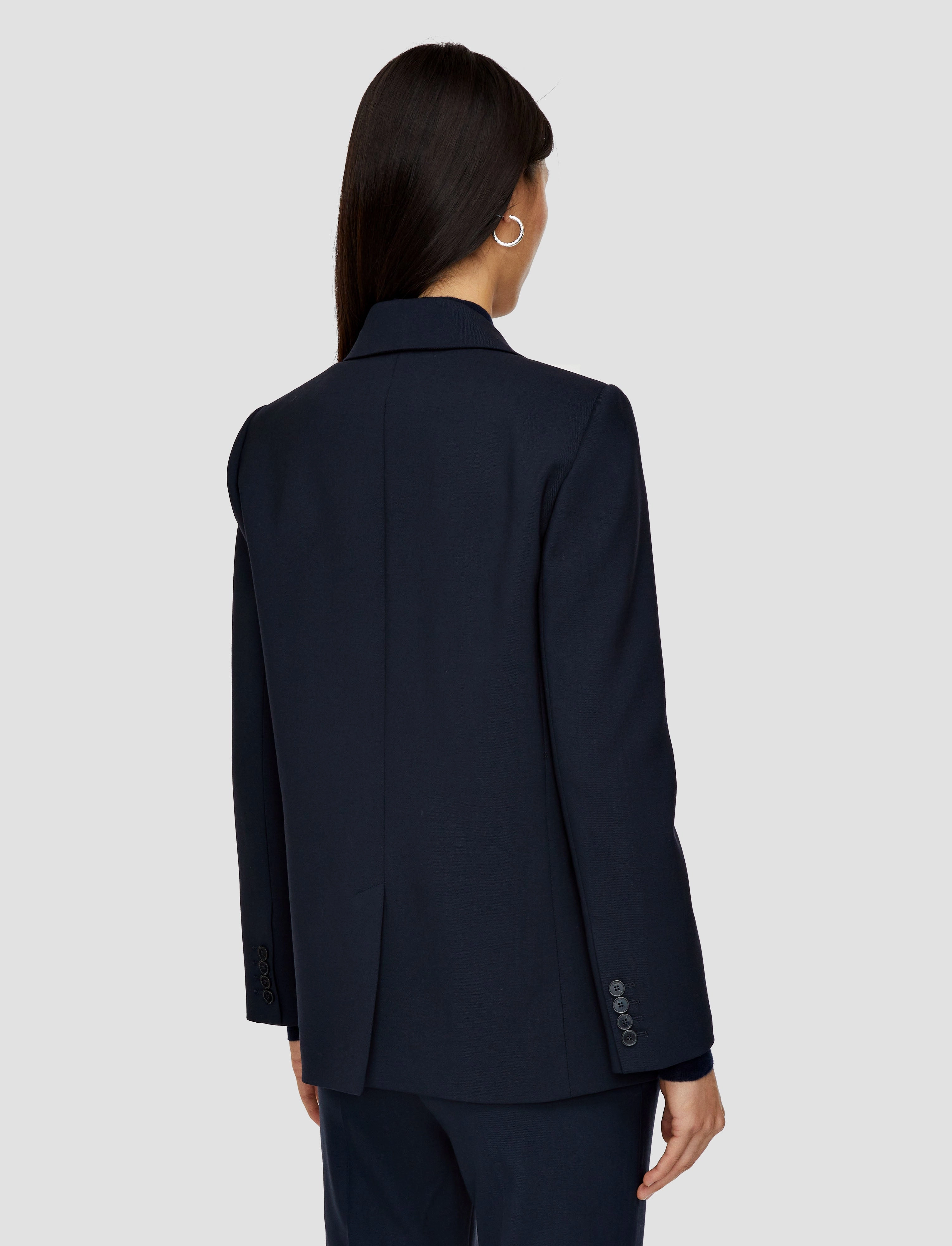 Abrasion resistant Jaden Tailoring Wool Stretch Jacket