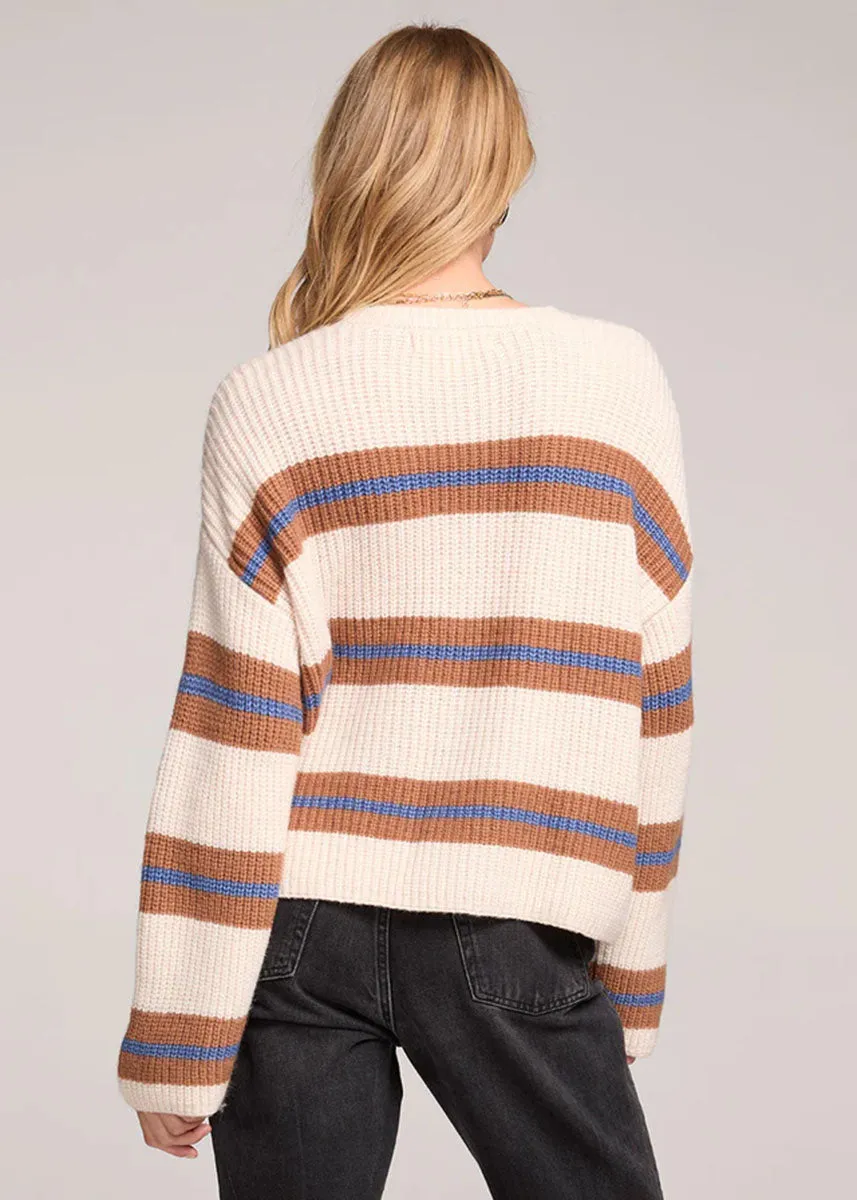 Cold Weather Must-Have Versatile Layer Jane Sweater - Natural