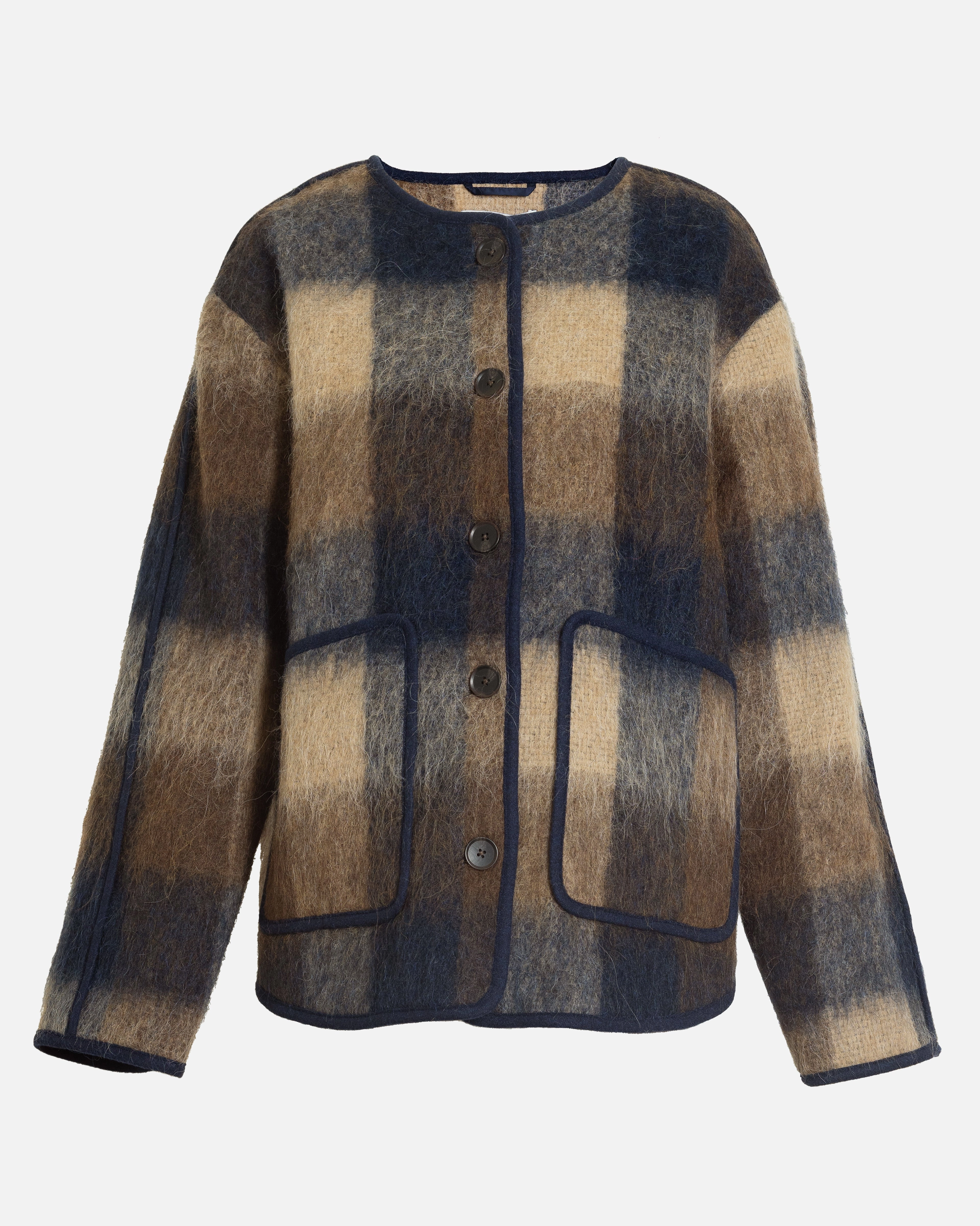 Janet Jacket Utility Pockets Modern Minimal